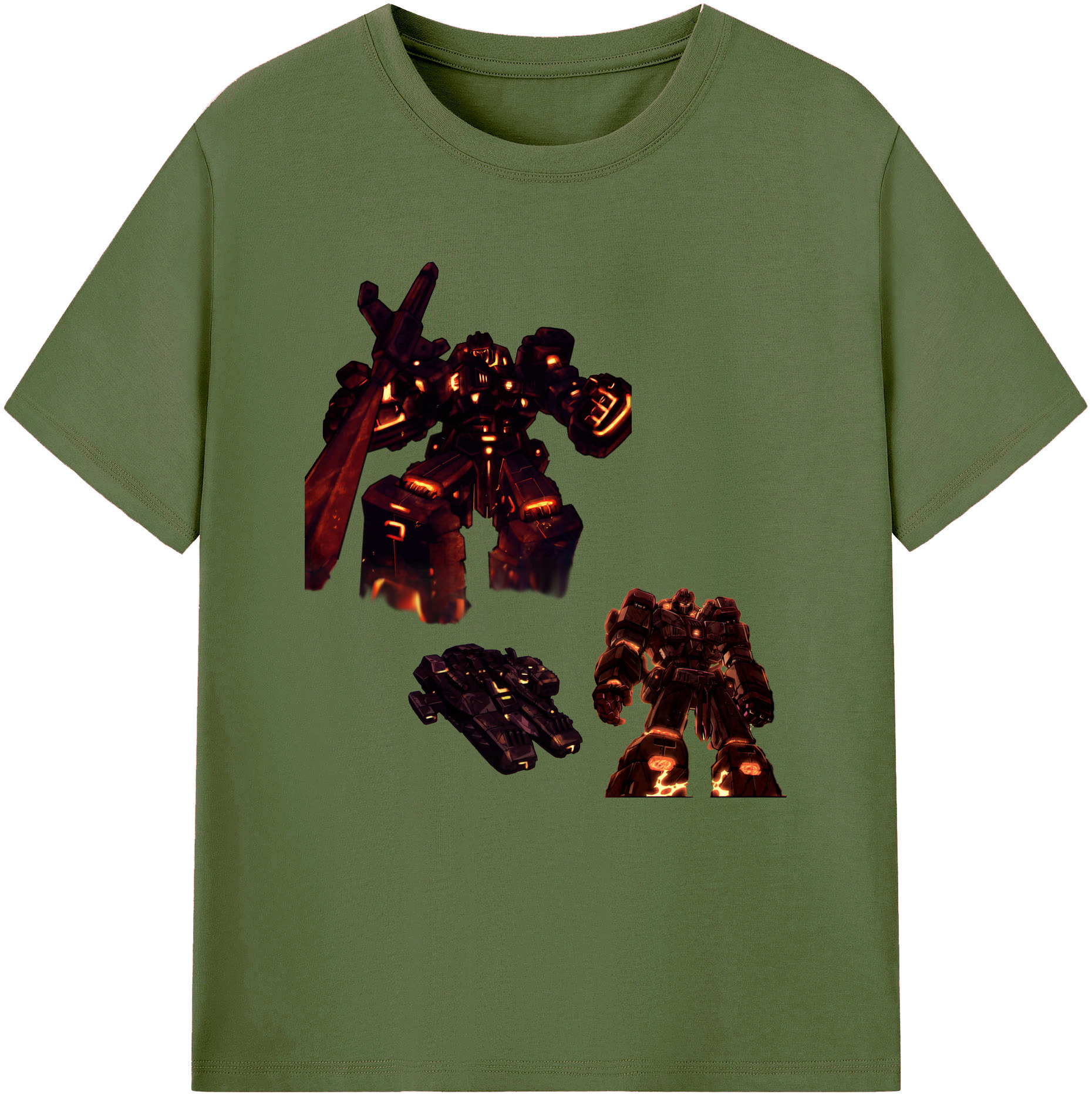 （画像用）  綿100％半袖Tシャツ（フロントプリント）